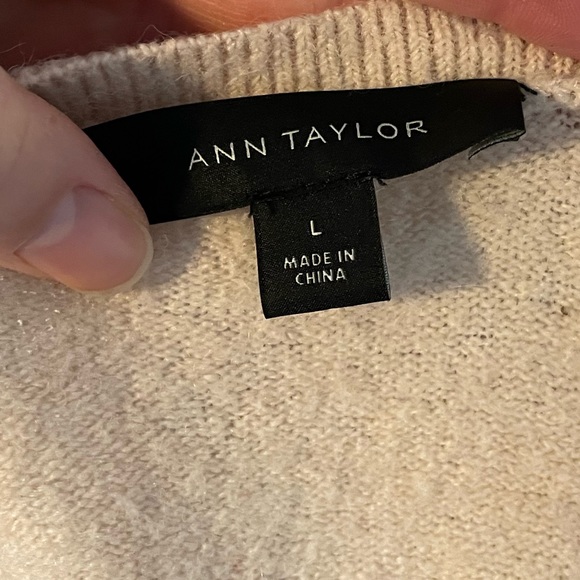 Ann Taylor Faux Wrap Sweater - Picture 5 of 6